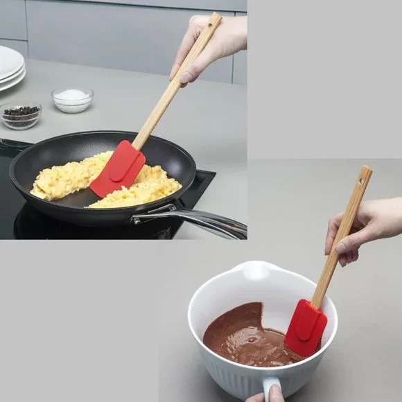 KitchenAid Slider Cookie Sheet, CounterArt Reindeer Rolling Pin & Spatula Set - Picture 9 of 16